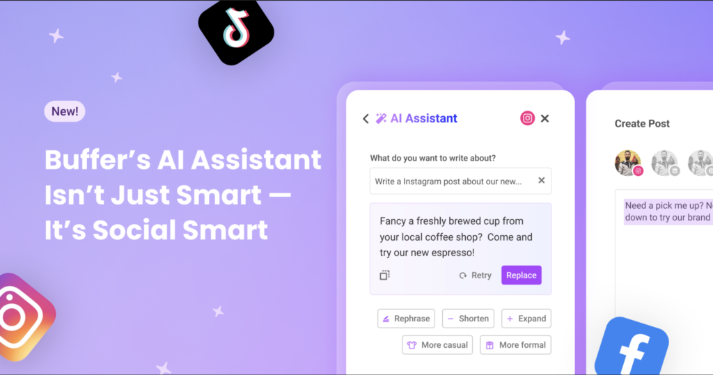 3. Buffer's AI Assistant
